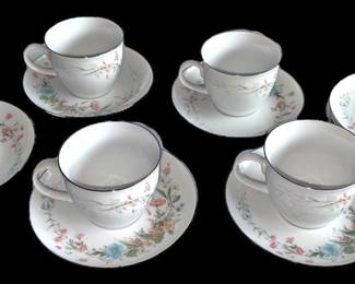 Premiere Fine China Berkshire Tea Cup Sets