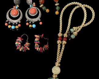 Statement Beaded Vintage Jewelry