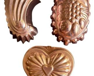 Copper Cake Molds