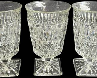 Indiana Glass Mt. Vernon Clear Glasses