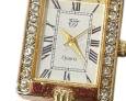 Gold Quartz Vintage Watch