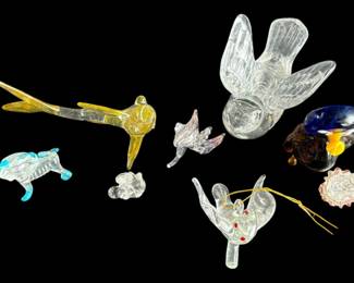 Miniature Handblown Glass Pieces