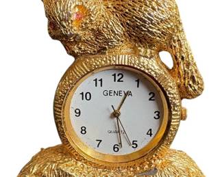 Gold Finish Number Dial