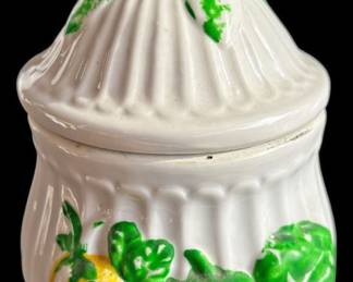 Vintage Cottagecore Canister