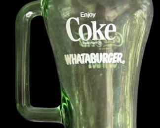 1980s CocaCola Cowboy Glass Mug