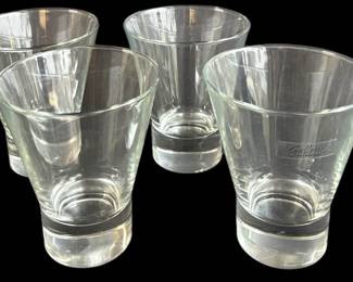 Set Of Gallerie Luigi Bormioli Glasses