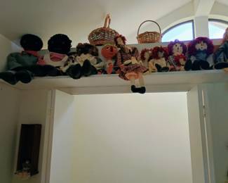 Raggedy Ann doll collection