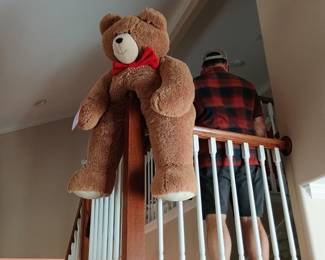 Giant teddy bear