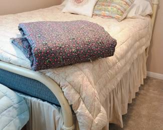 Antique iron bed