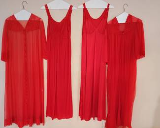 Vintage nightwear nightgowns and petit four