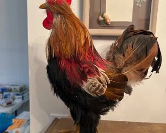 stuffed rooster