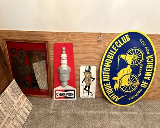 metal collectible signs
