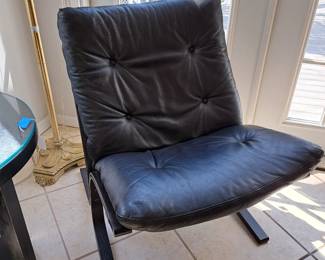ONE OF TWO COMFY CHAIRS