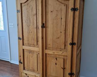 PINE ARMOIRE
