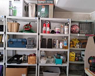 TURKEY FRYER, DRINK DISPENSER, LITTER BOX