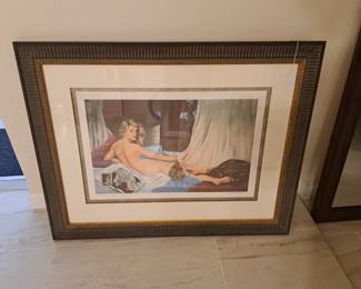 LOTS OF FRAMED ART