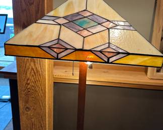 Tiffany style floor lamp