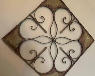 Metal wall art