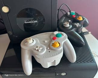 Several Gaming Systems: 2 Game Cubes, XBox 360, Wii