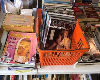 Magazines and books
