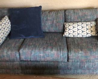 Vintage Couch 79” long 3 seater. Great condition. Available for pre-sale on FB Marketplace.