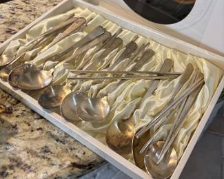 Korean spoon and chopstick set vintage