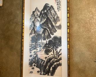 Korean artist Hong Soon Rok paintings and calligraphy