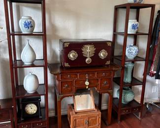 Korean potter, altar table, chests