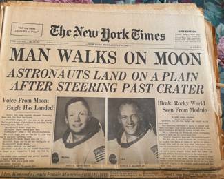 Vintage newspapers