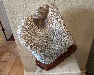 Robert Garcia sculpture.