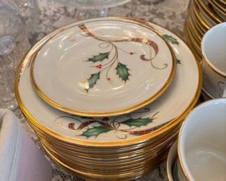 Lenox Holiday china