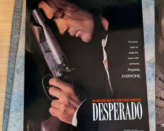 Unframed movie posters