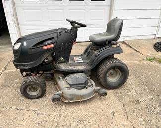 Craftsman mower, needs a tire.