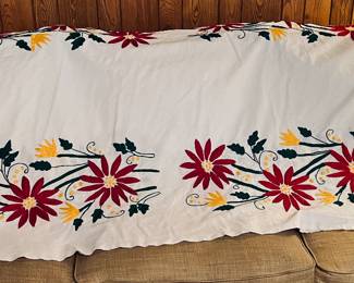 Beautiful hand embroidered fabric!