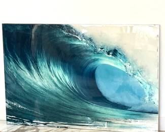Wave Glass Print - 5ft x 40''