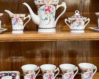 Royal Scotland Floral China Tea Set - Complete Set for 6