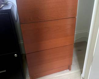 3 drawer storage cabinet. 15.75"w x 19"d x 30.5"h