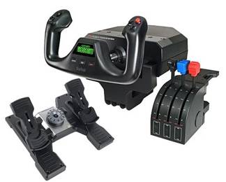 Logitech G Flight Simulator Package: yoke, throttle and rudder pedals 