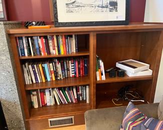 Books for sale during in-person shopping Friday and Saturday.