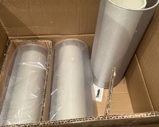 Lumens light fixture new in box available during in-person shopping Friday and Saturday.
