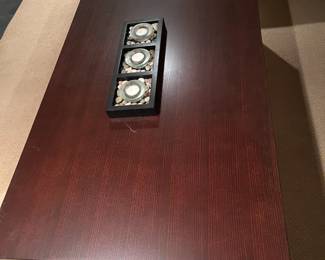 $190. Ethan Allen traditional style coffee table. 48"w x 26"d x 17.25"h.