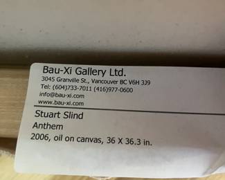 back of the Stuart Slind piece