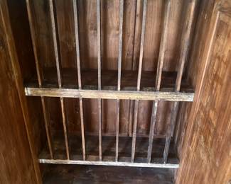 interior of the cabinet.