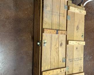 Several nice military ammo crates.
