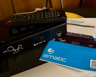 Ematic AT103B Digital TV Convertor Box