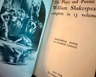 Vintage Book- The Plays and Poems of William Shakespeare