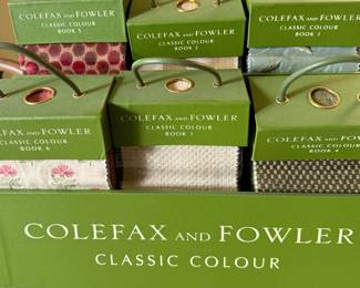 Colefax and Fowler Fabric Samples from "The Classic Colour Series"