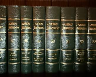 Legal Encyclopedia Set- American Jurisprudence