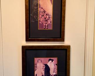 Framed/Matted "Fashionable Ladies"