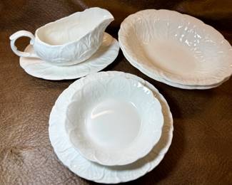 Wedgewood Serving Bowls and Gravy Boat